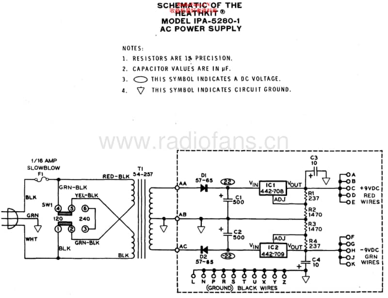 Heathkit-IPA-5280-1-Schematic电路原理图.pdf_第1页