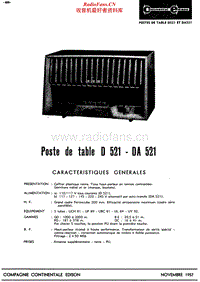 Continental-Edison-DA-521-Schematic电路原理图.pdf
