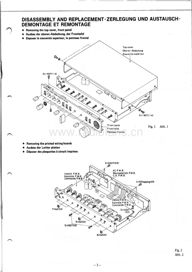 Hitachi-HCA-6500-Service-Manual(3)电路原理图.pdf_第3页
