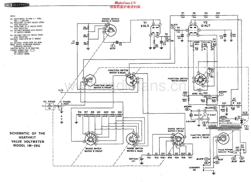 Heathkit-IM-28U-Schematic电路原理图.pdf_第1页