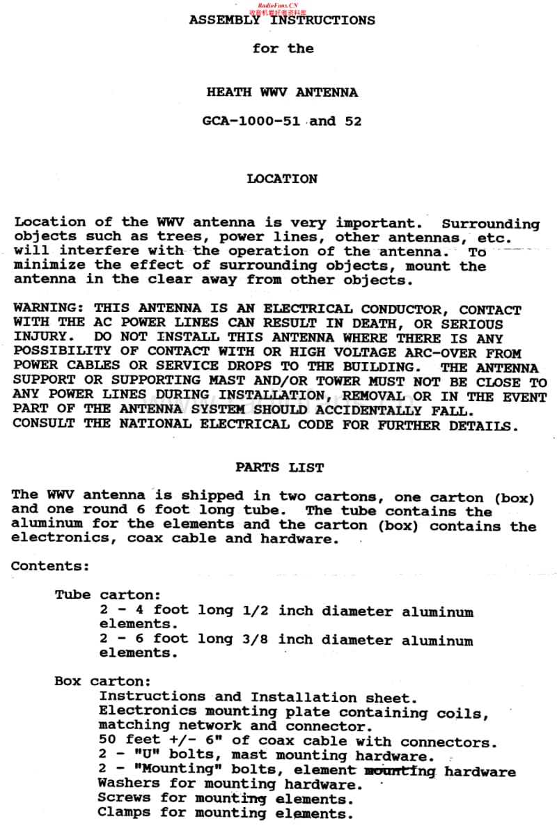 Heathkit-GCA-1000-52-Manual电路原理图.pdf_第1页