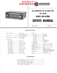 Hitachi-KM-1420-DB-Service-Manual电路原理图.pdf