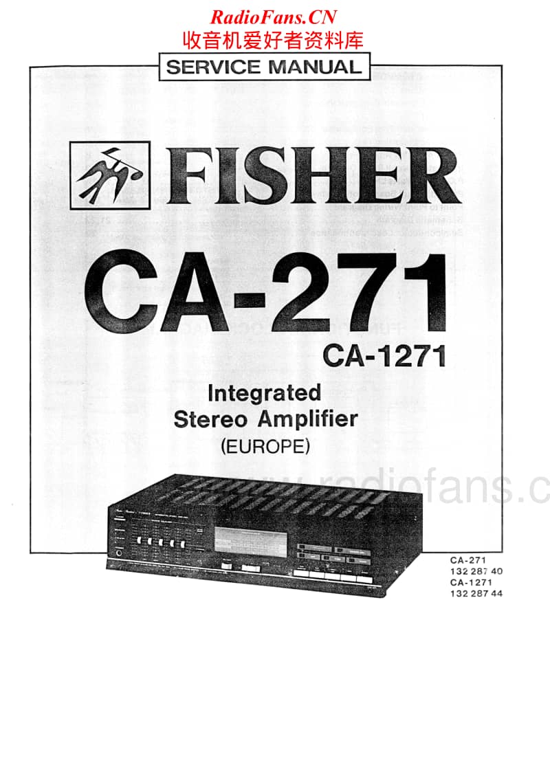 Fisher-CA-1271-Service-Manual电路原理图.pdf_第1页