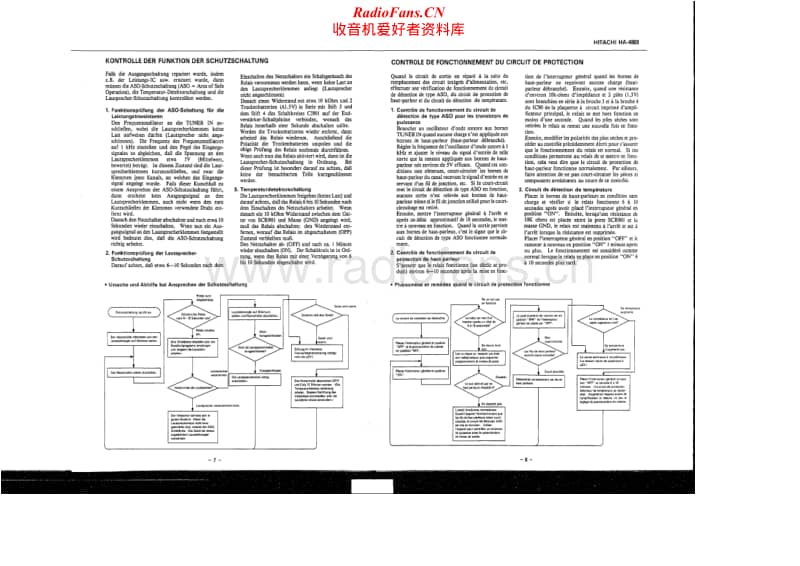 Hitachi-HA-4800-Schematic电路原理图.pdf_第2页