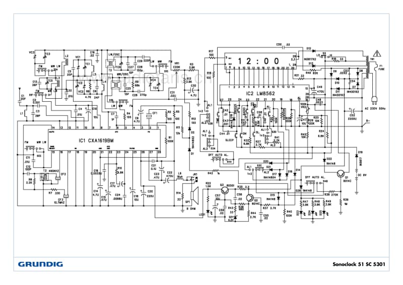 Grundig-Sonoclock-51-SC-5301-Service-Manual电路原理图.pdf_第2页