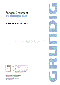 Grundig-Sonoclock-51-SC-5301-Service-Manual电路原理图.pdf