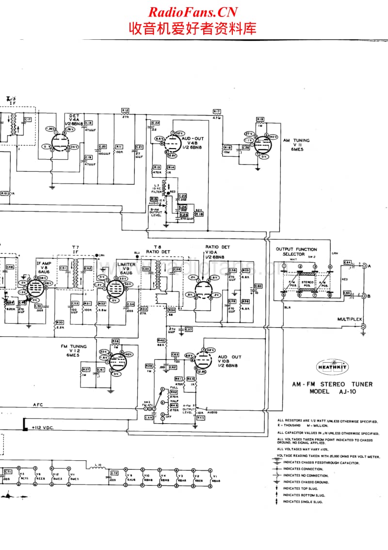 Heathkit-AJ-10A-Schematic电路原理图.pdf_第2页