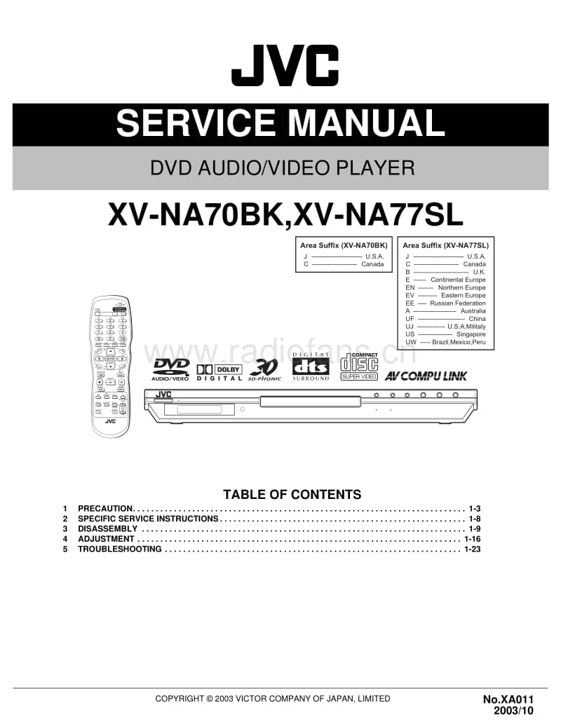 Jvc-XVNA-70-BK-Service-Manual电路原理图.pdf_第1页