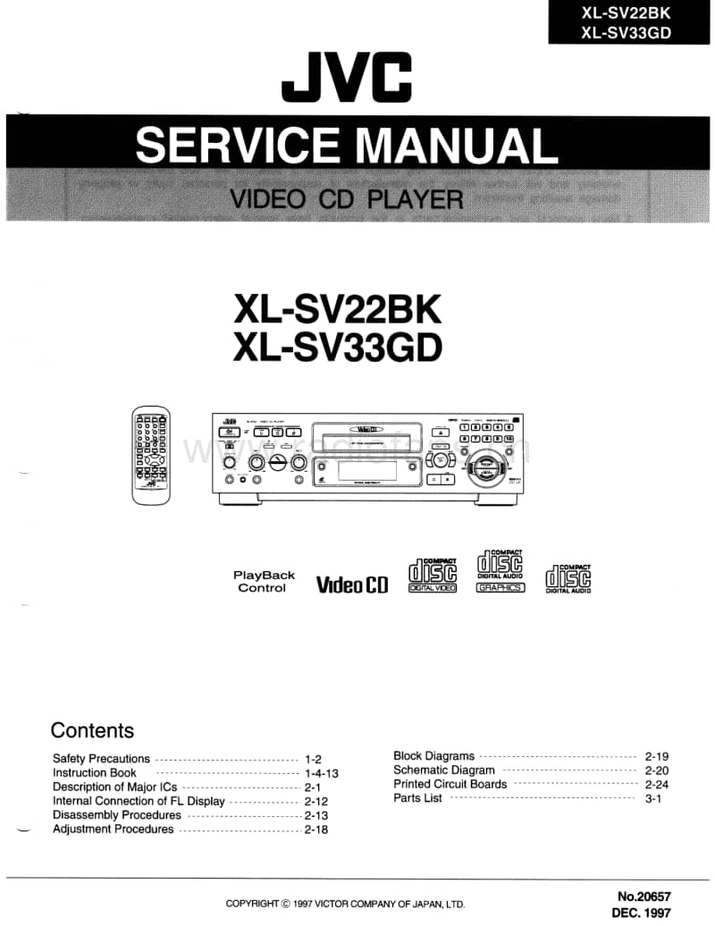 Jvc-XLSV-22-BK-Service-Manual电路原理图.pdf_第1页