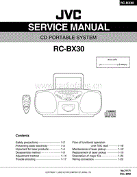 Jvc-RCBX-30-Service-Manual电路原理图.pdf