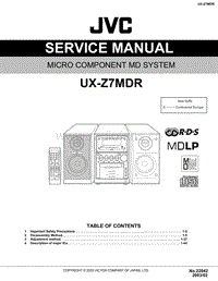 Jvc-UXZ-27-MDR-Service-Manual电路原理图.pdf