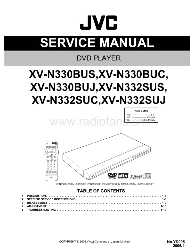 Jvc-XVN-332-SUS-Service-Manual电路原理图.pdf_第1页