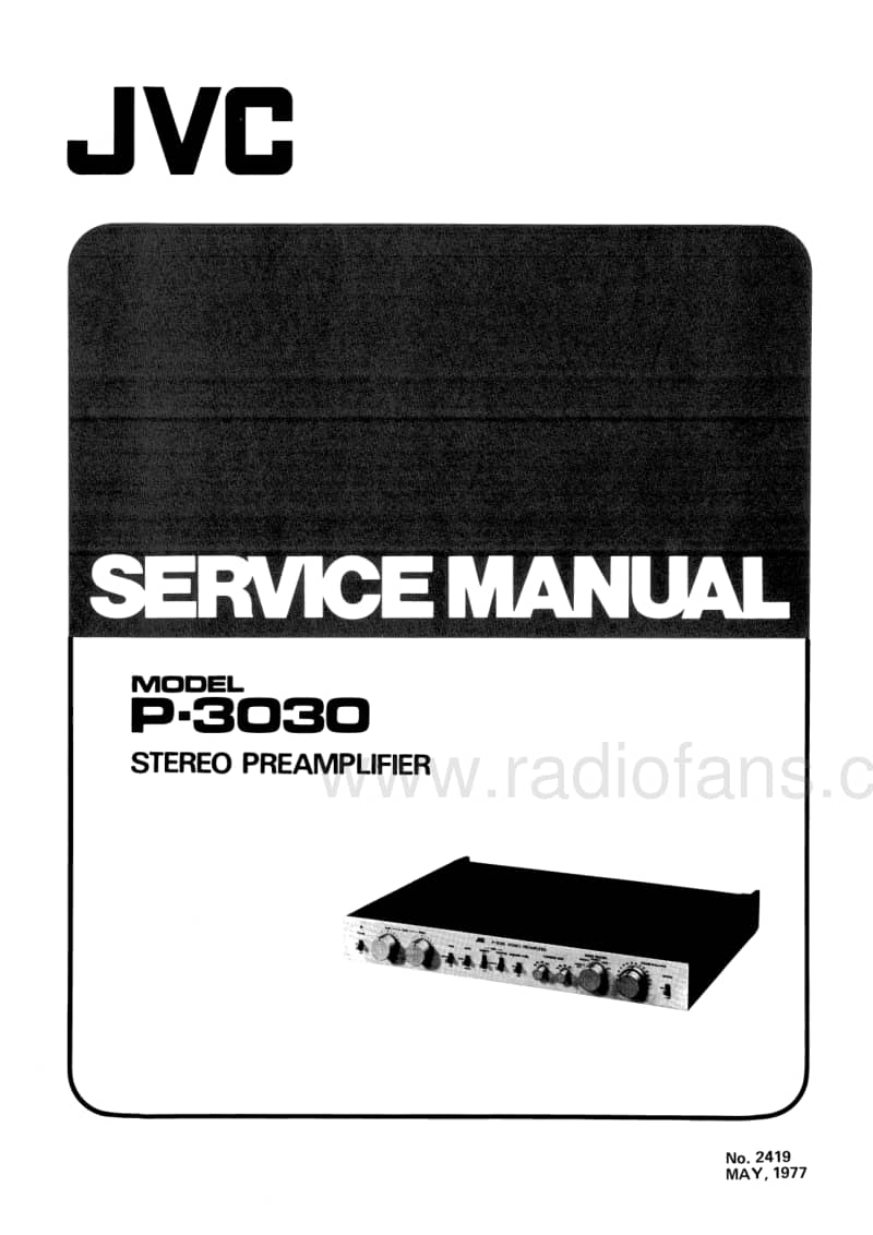 Jvc-P-3030-Service-Manual电路原理图.pdf_第1页