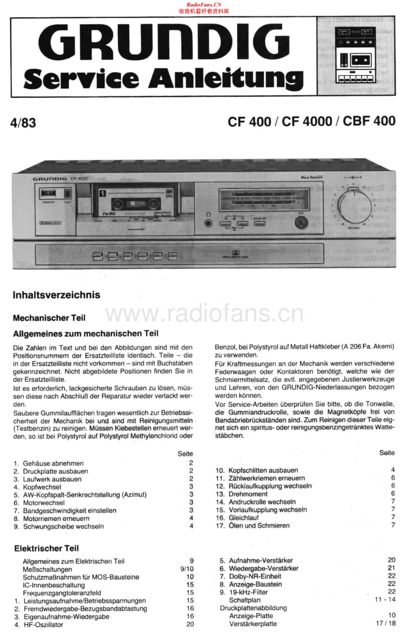 Grundig-CF-400-Service-Manual电路原理图.pdf_第1页