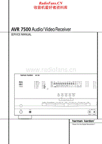 Harman-Kardon-AVR-7500-Service-Manual电路原理图.pdf