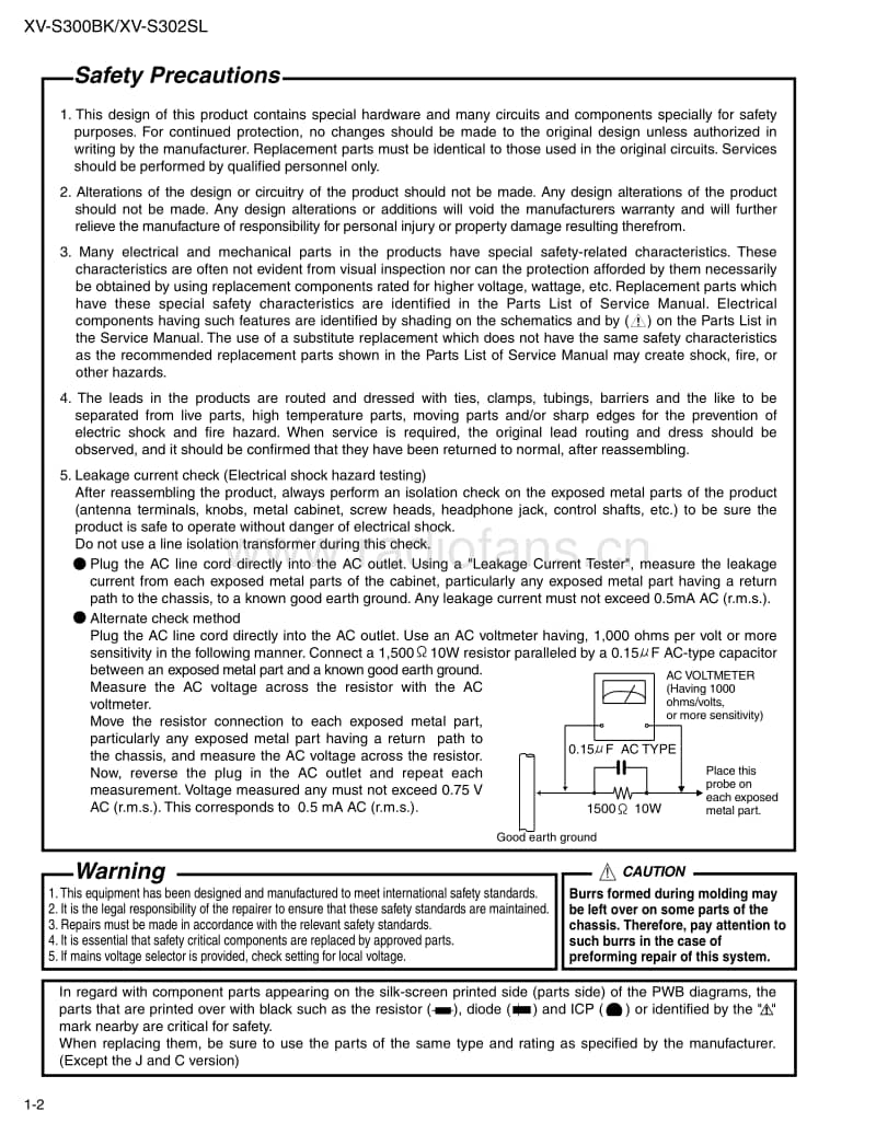Jvc-XVS-302-SL-Service-Manual电路原理图.pdf_第2页