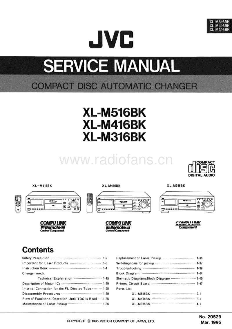 Jvc-XLM-316-BK-Service-Manual电路原理图.pdf_第1页