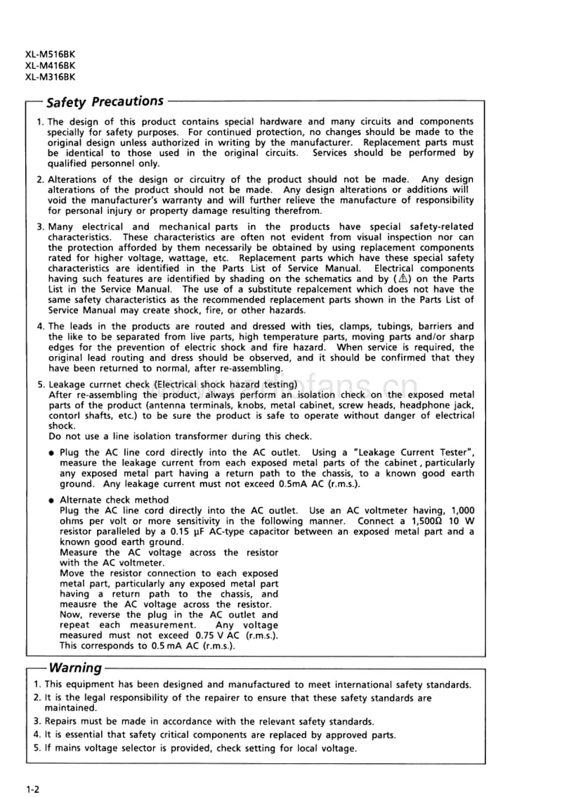 Jvc-XLM-316-BK-Service-Manual电路原理图.pdf_第2页