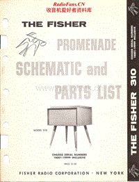 Fisher-PROMENADE-310-Service-Manual电路原理图.pdf