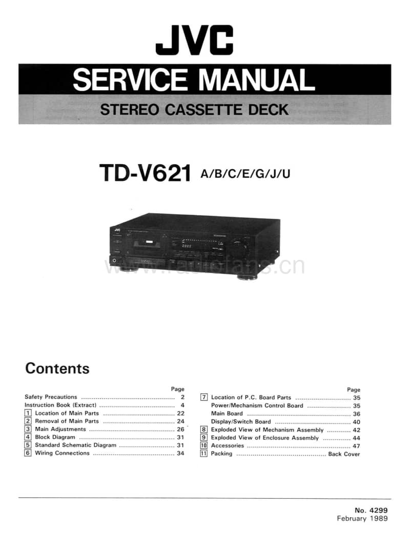 Jvc-TDV-621-Service-Manual-2电路原理图.pdf_第1页