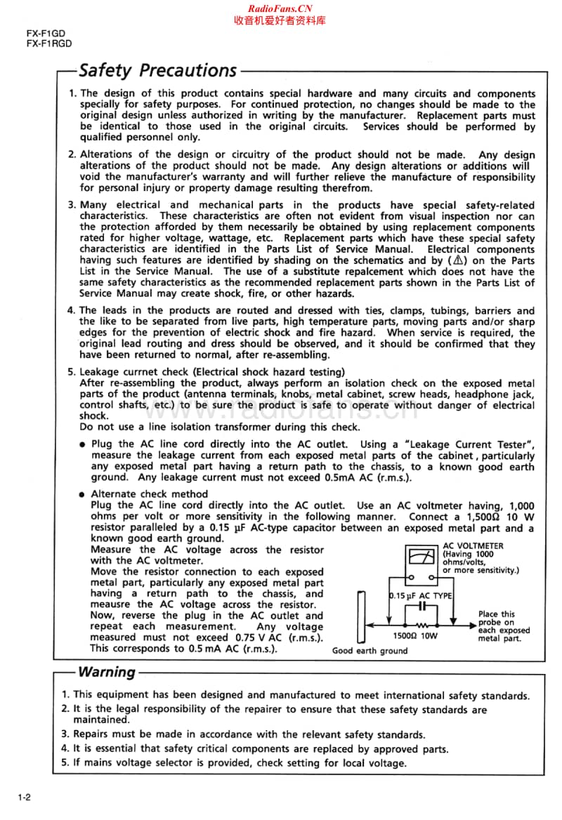 Jvc-FXF-1-RGD-Service-Manual电路原理图.pdf_第2页