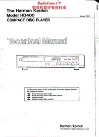 Harman-Kardon-HD-400-Service-Manual电路原理图.pdf