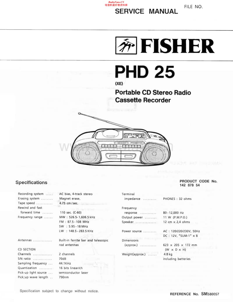 Fisher-PHD-25-Schematic电路原理图.pdf_第1页