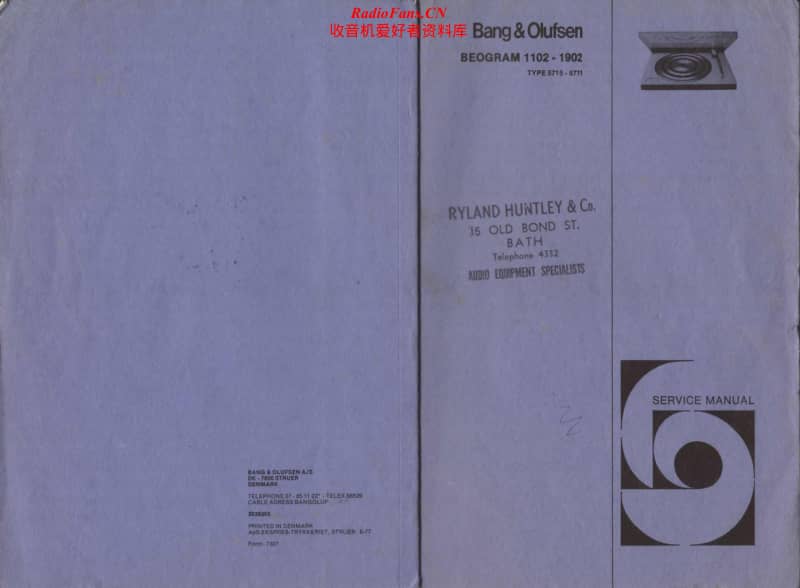 Bang-Olufsen-Beogram_1902-Service-Manual电路原理图.pdf_第1页