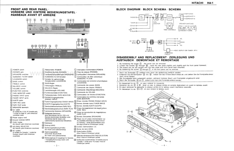 Hitachi-HA-1-Service-Manual电路原理图.pdf_第3页