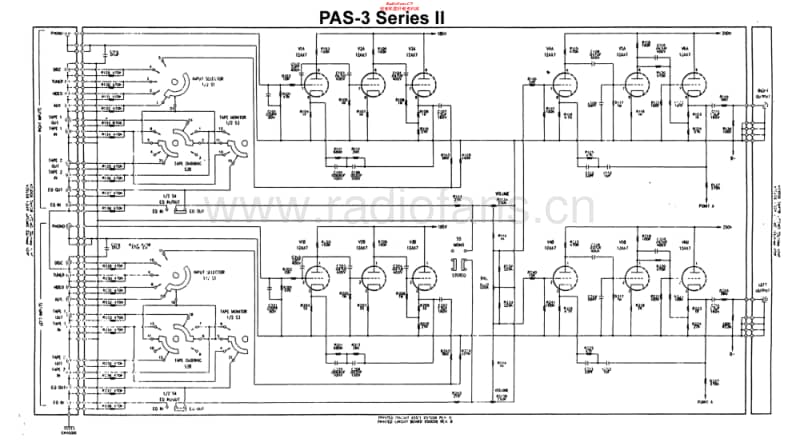 Dynaco-PAS-3-Series-II-Schematic电路原理图.pdf_第1页