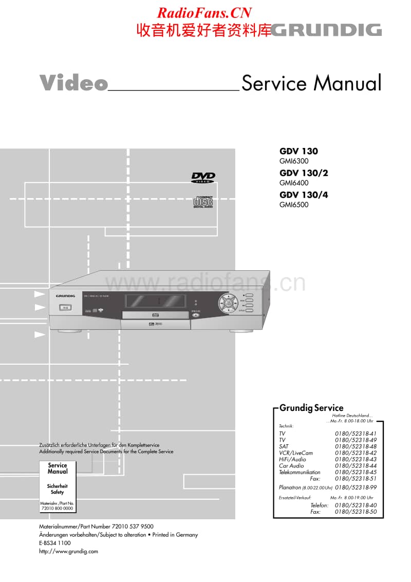 Grundig-GDV-130-Service-Manual电路原理图.pdf_第1页