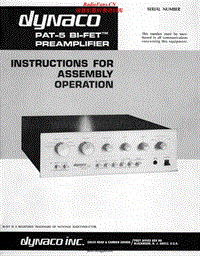 Dynaco-PAT-5-Service-Manual电路原理图.pdf