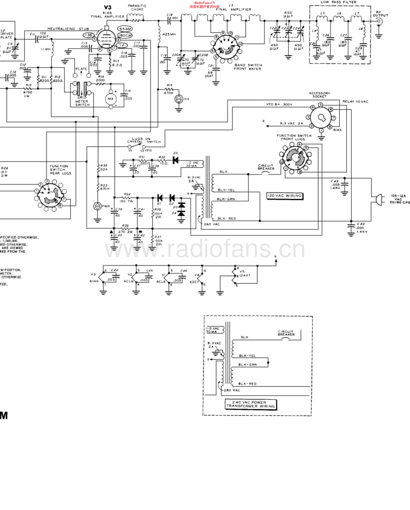 Heathkit-DX-60B-Schematic电路原理图.pdf_第2页