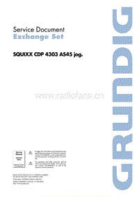 Grundig-SQUIXX-CDP-4303-Service-Manual电路原理图.pdf