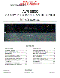 Harman-Kardon-AVR-2650-part-1-Service-Manual电路原理图.pdf