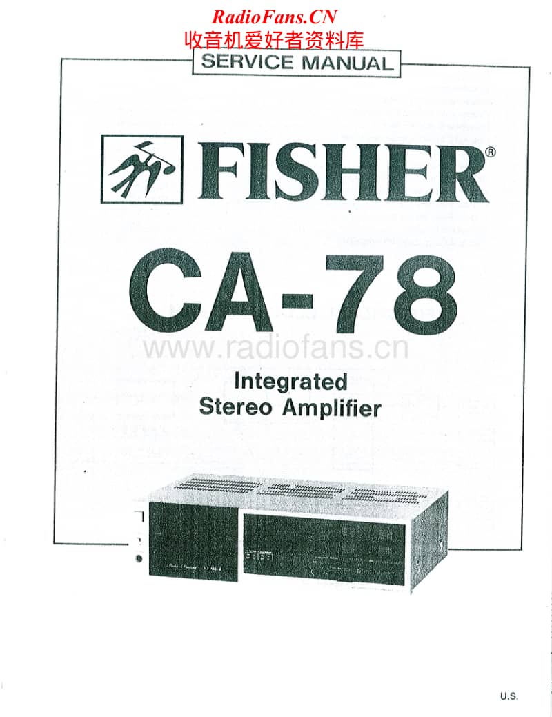 Fisher-CA-78-Service-Manual电路原理图.pdf_第1页