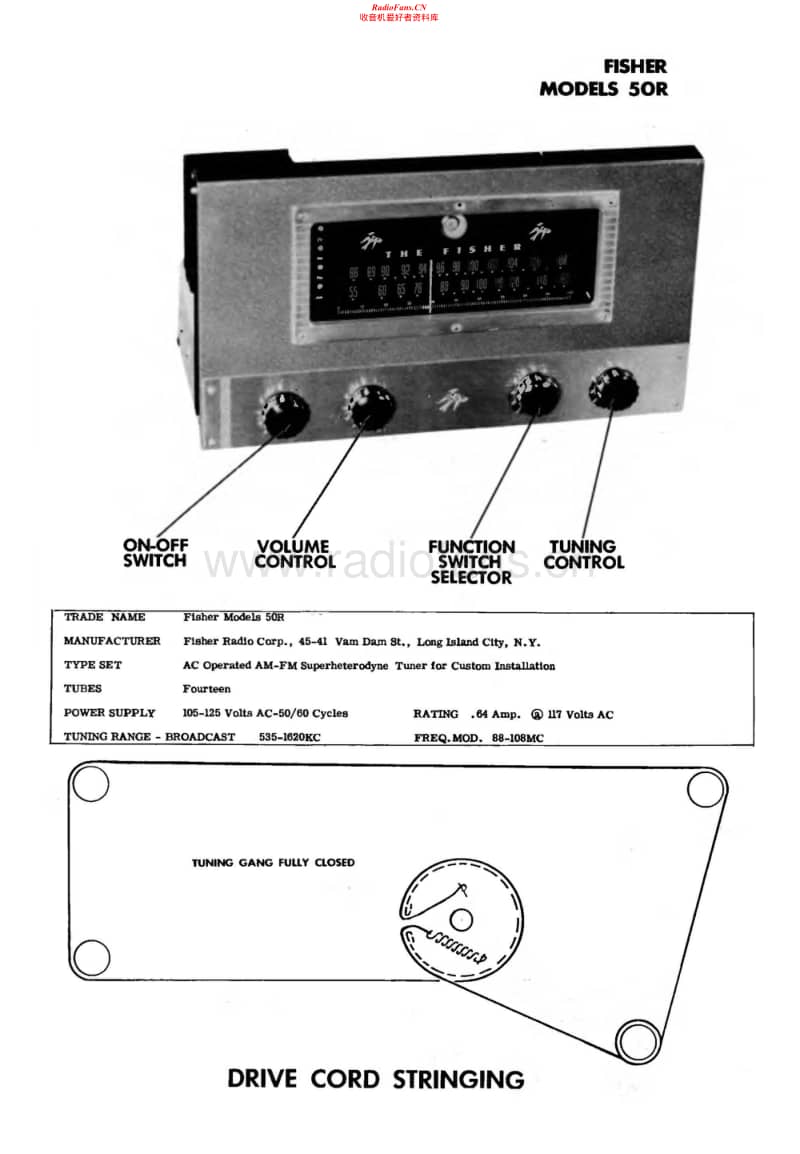 Fisher-50-R-Service-Manual电路原理图.pdf_第1页