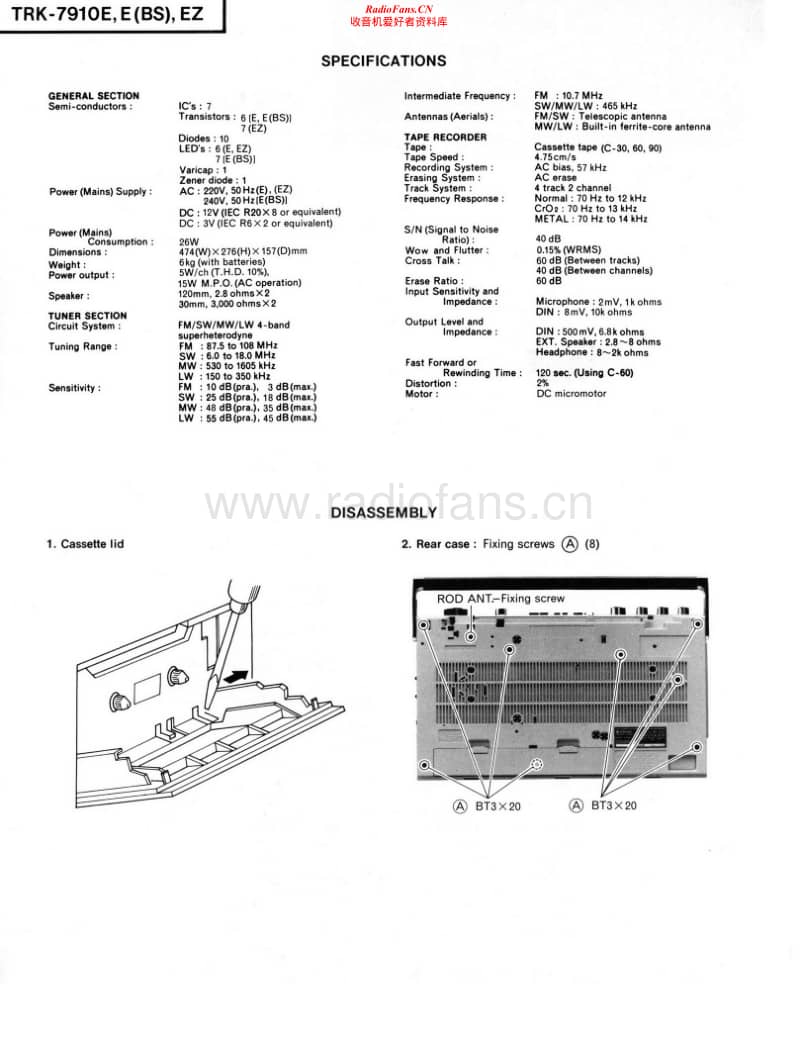 Hitachi-TRK-7910-E-Schematic电路原理图.pdf_第2页