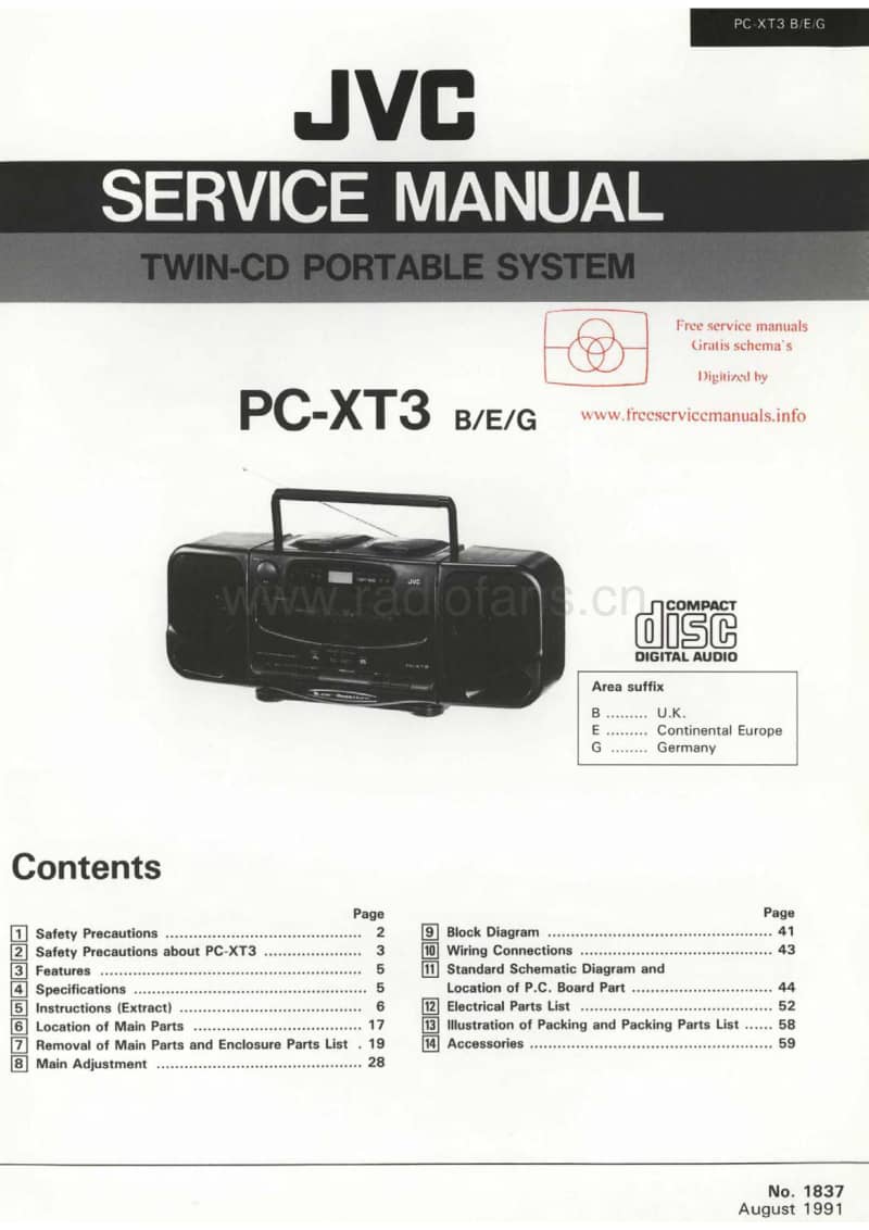 Jvc-PC-XT3-Service-Manual电路原理图.pdf_第1页