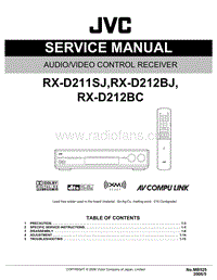 Jvc-RXD-211-SJ-Service-Manual电路原理图.pdf