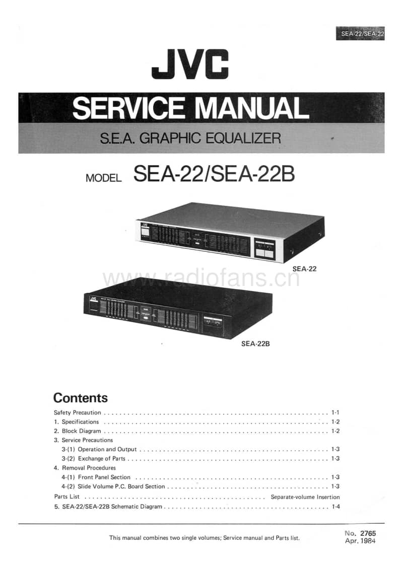 Jvc-SEA-22-Service-Manual电路原理图.pdf_第1页