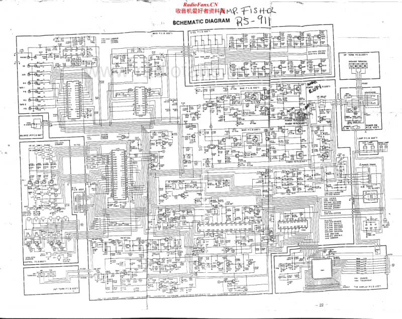 Fisher-RS-911-Schematic电路原理图.pdf_第1页