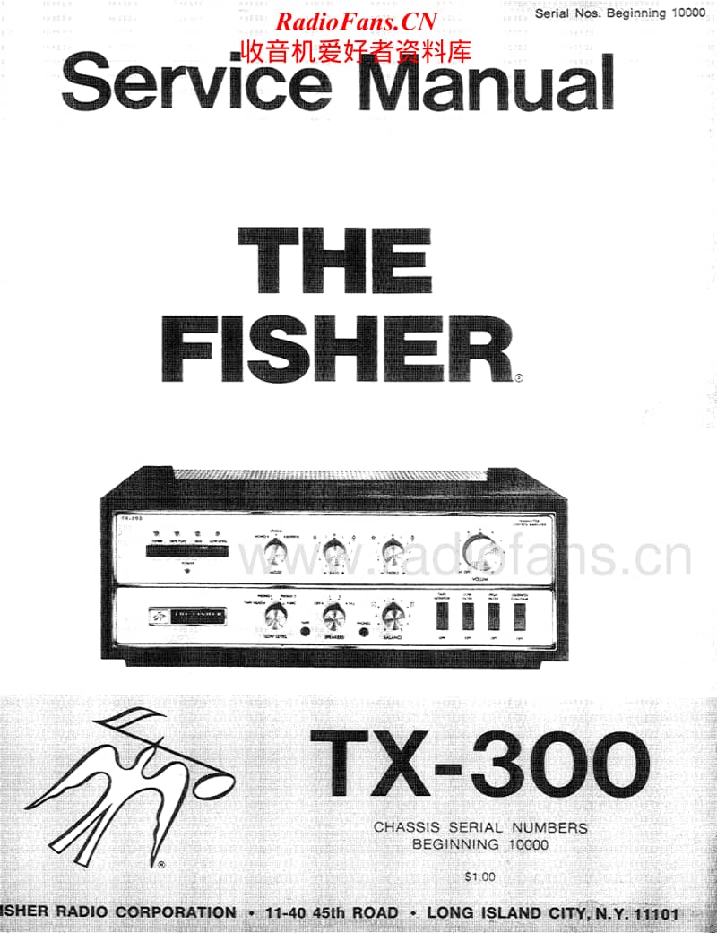 Fisher-TX-300-Service-Manual电路原理图.pdf_第1页