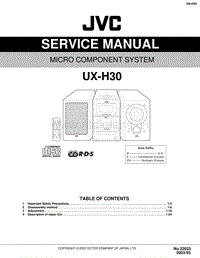 Jvc-UXH-30-Service-Manual电路原理图.pdf
