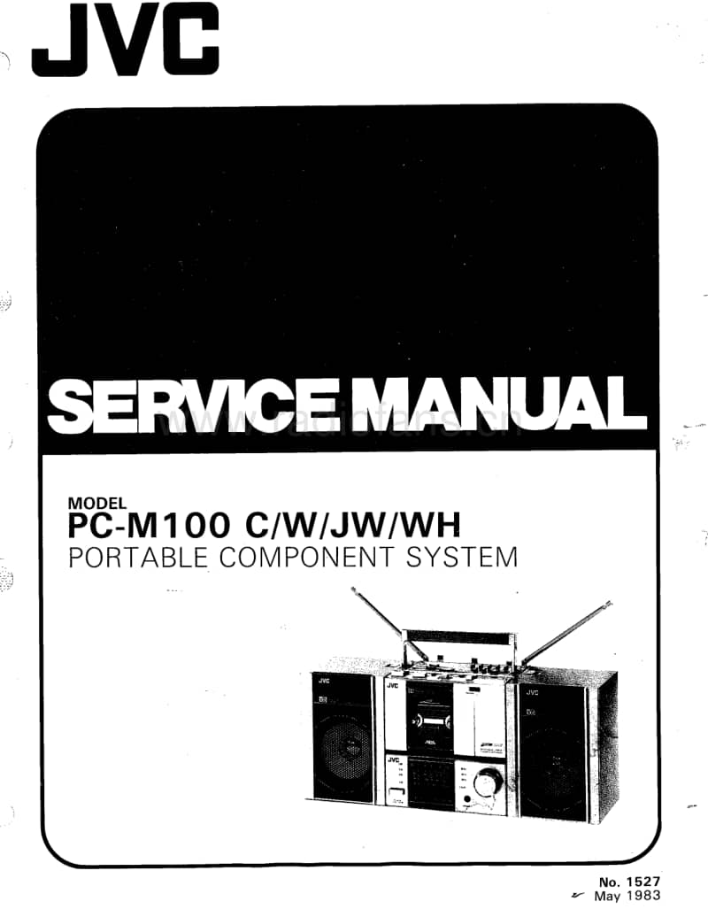 Jvc-PCM-100-Service-Manual电路原理图.pdf_第1页