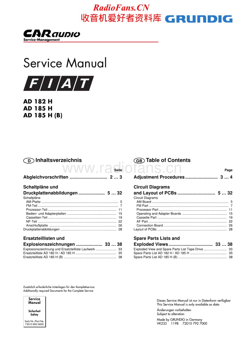 Grundig-AD-182-H-Service-Manual电路原理图.pdf_第1页