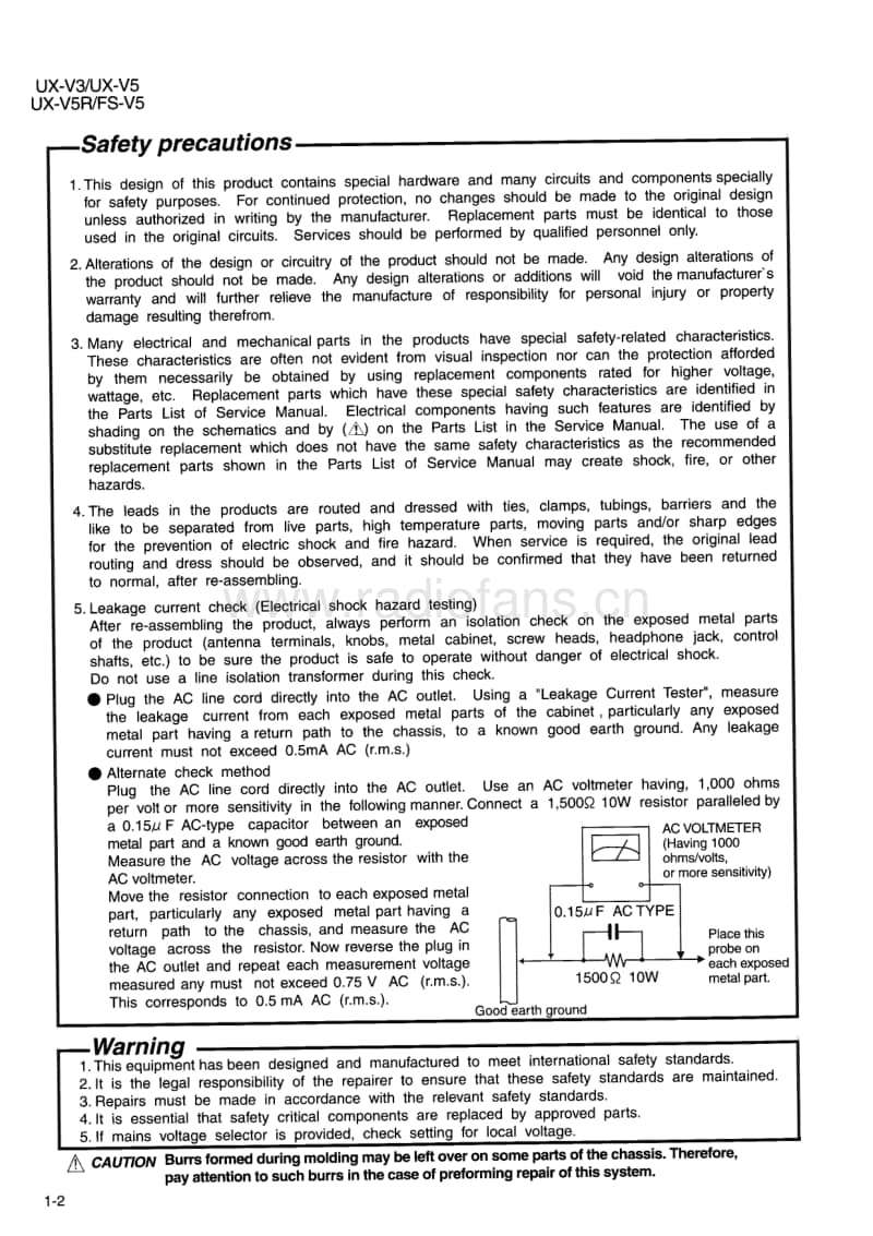 Jvc-UXV-3-Service-Manual电路原理图.pdf_第2页