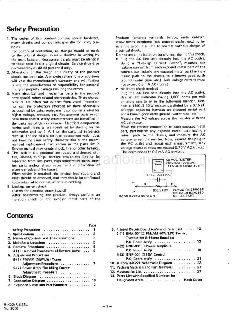 Jvc-RK-22-L-Service-Manual电路原理图.pdf_第2页