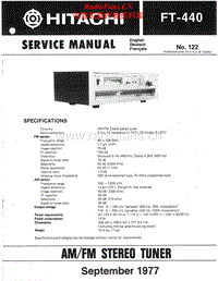 Hitachi-FT-440-Service-Manual电路原理图.pdf