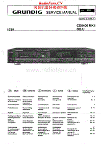 Grundig-CD-8400-MKII-Service-Manual电路原理图.pdf